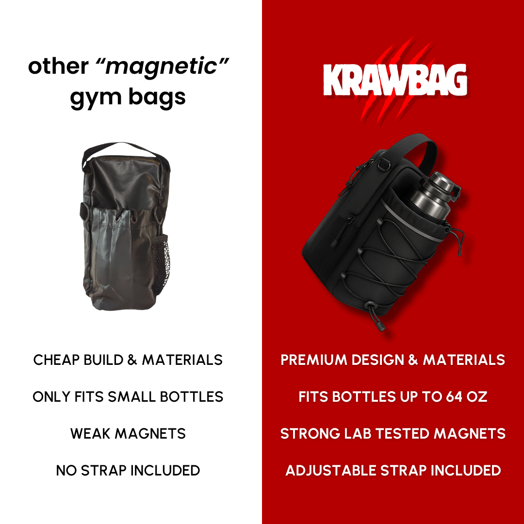 KRAWBAG™ - The Magnetic Gym Bag